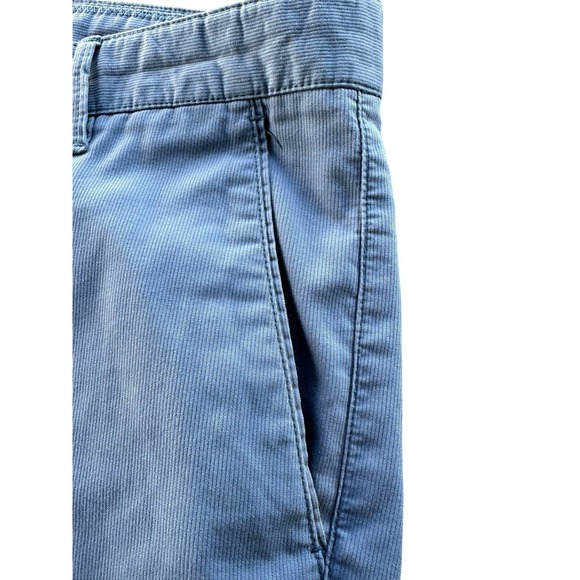 Calvin Klein Pants Men 36x29 Straight Leg Corduroy Flat Front 5 Pocket Lt. Blue - Picture 5 of 10